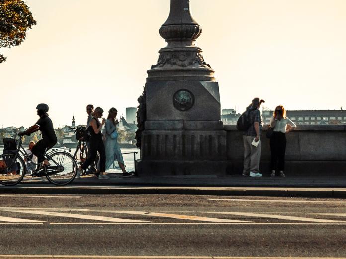 Billede af Dronning Louises Bro i København.